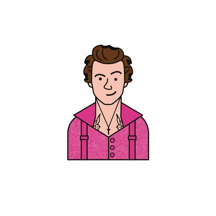 Collectable Cities - Wholesale Lapel Pin/Button - Harry Styles Fine Line Enamel Pin Case, pop music london5