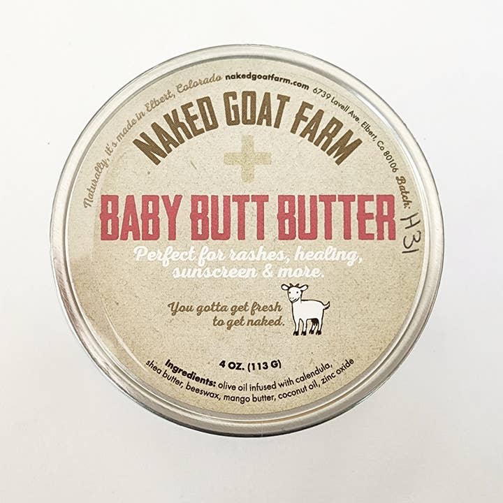 Naked Goat Farm Ltd. - Wholesale Body Balm/Butter - Baby - Baby Butt Butter