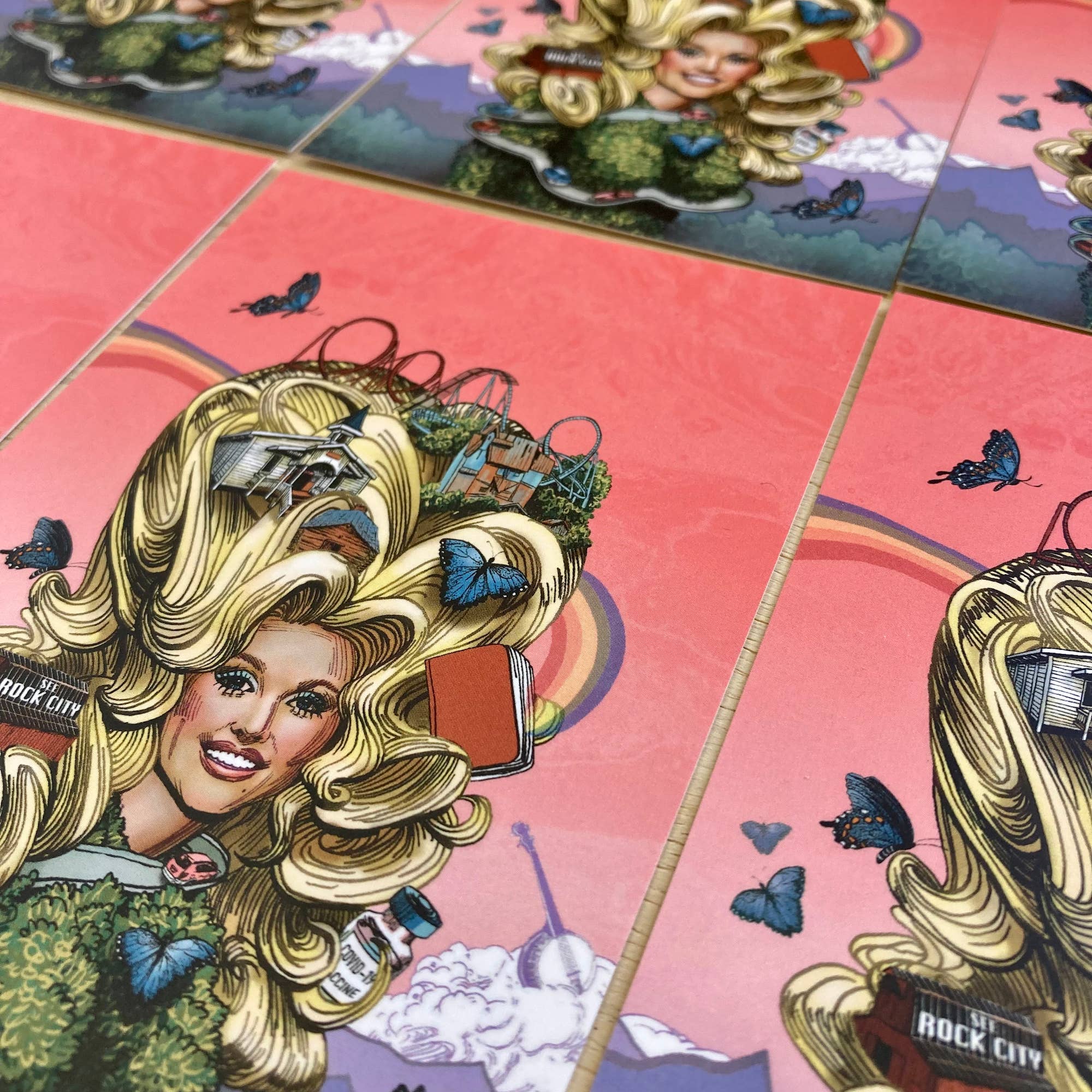 Esther Sketch - Wholesale Postcard - Dolly 4x6 Postcard7