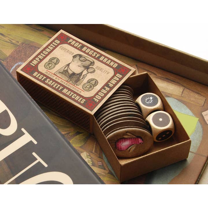 Immenz – Engroshandel Brætspil – Marbushka - Bugs - kooperativt brætspil 4+3