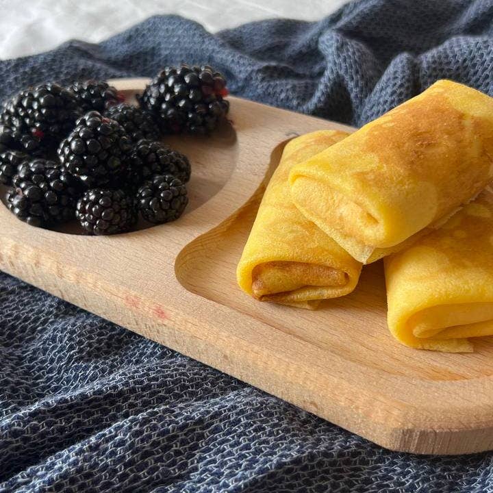 Ptashka - Wholesale Cookie - Bulk Apple & Vanilla Sauce Crepes 72 ct Fully Cooked, Frozen8