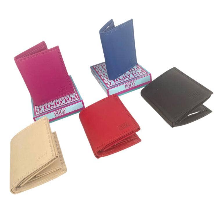 Chenson & Gorett - Wholesale Wallet - Women's - Leather Wallet with Box and 2 Compartments for Bills 20820