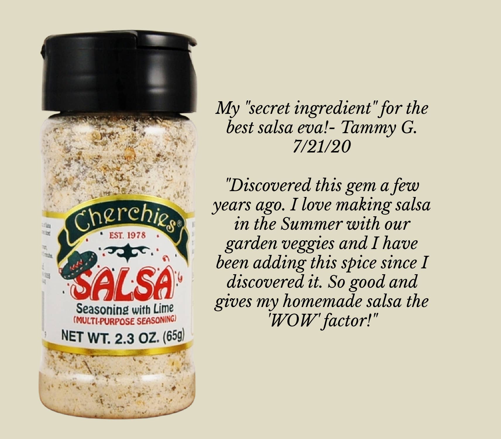 Cherchies Specialty Foods - Wholesale Dried Spice Mix - Salsa Seasoning Blend/Dip Mix!2