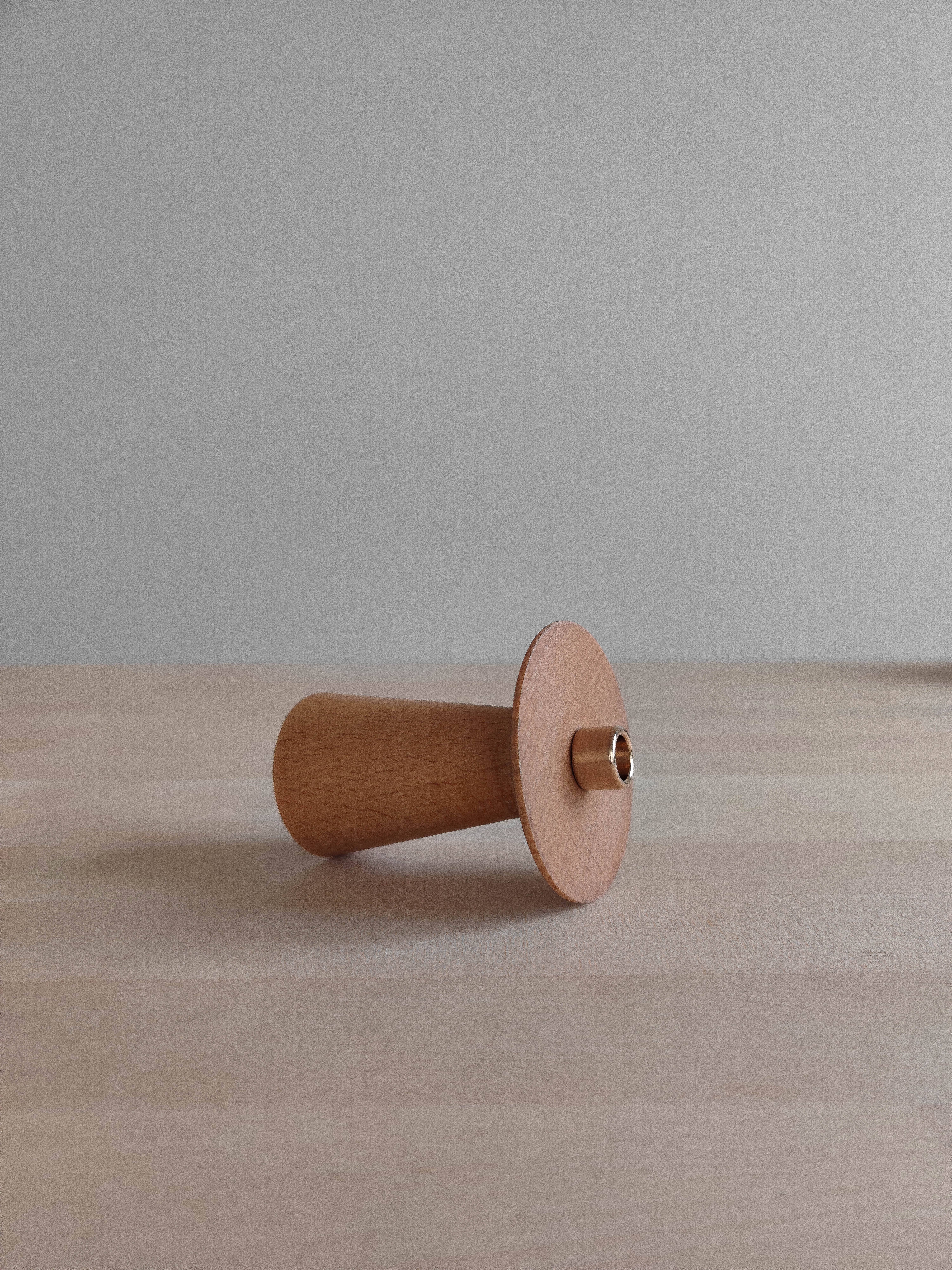 korys - Wholesale Candle Holder - Oiled beech wood candle holder / 1 pcs.8