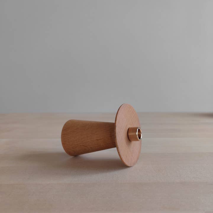 korys - Wholesale Candle Holder - Oiled beech wood candle holder / 1 pcs.8