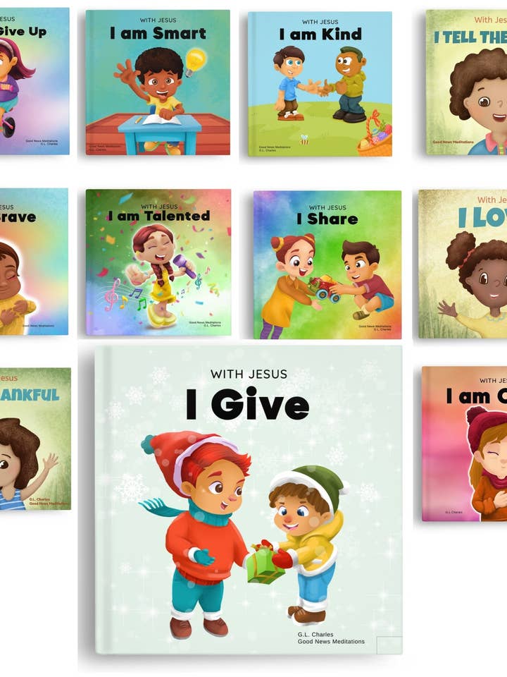 With Jesus Series Bundle (11 books)- Paperback for wholesale by Good News Meditations Kids