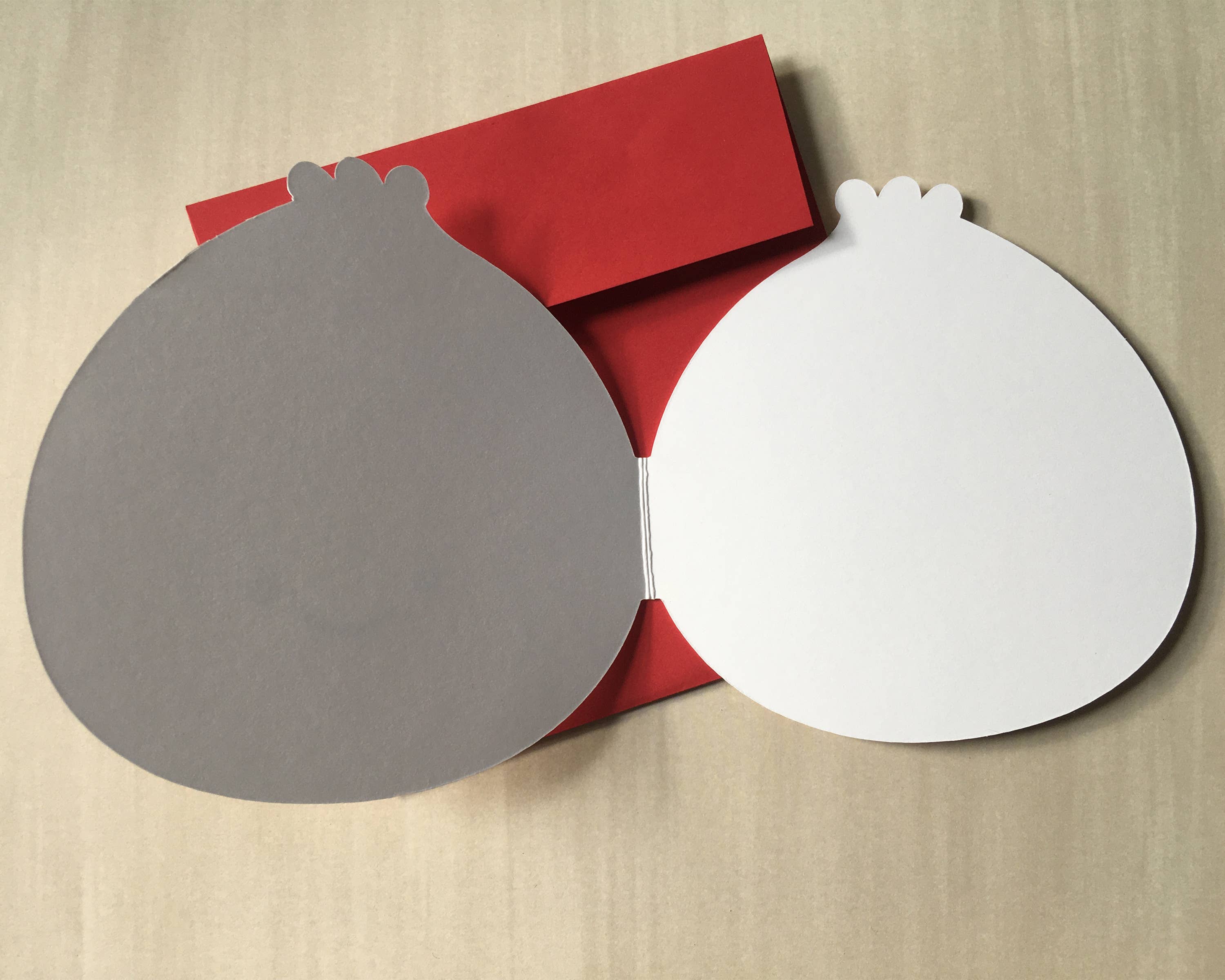 Meloncholy Co. - Wholesale Love Card - Die Cut Dumpling/Bao Greeting Card1