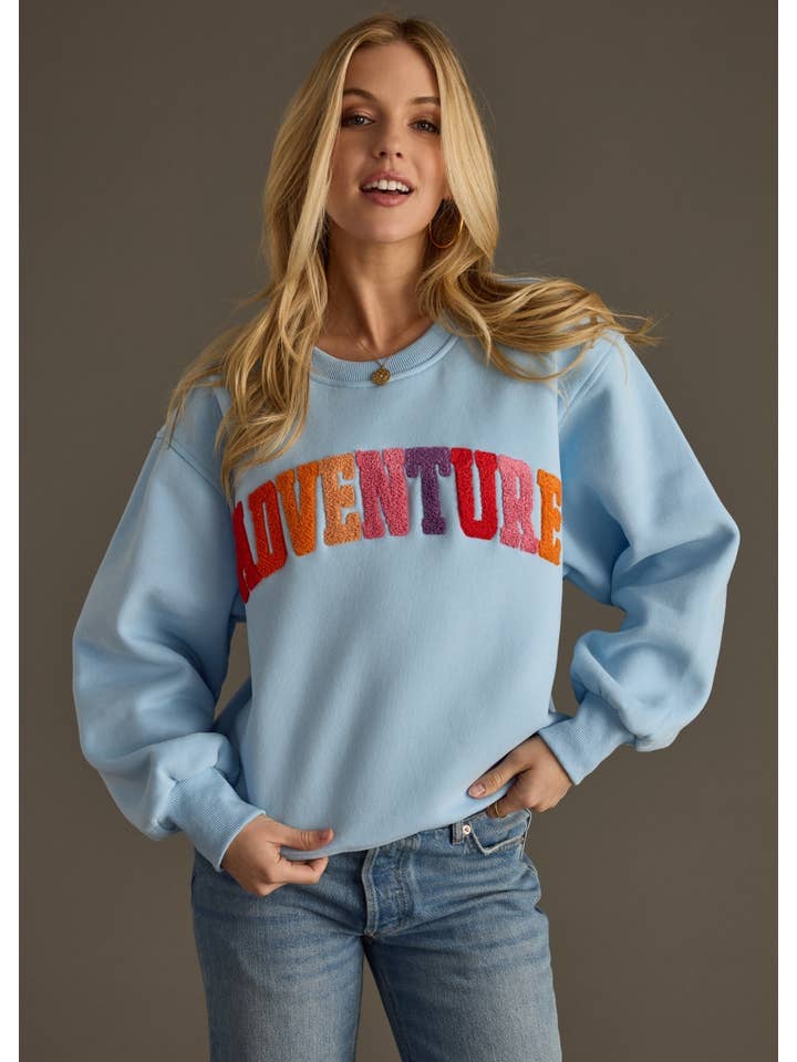 Panache Apparel Co. - Wholesale Graphic Sweatshirt - Women's - Adventure Sweatshirt