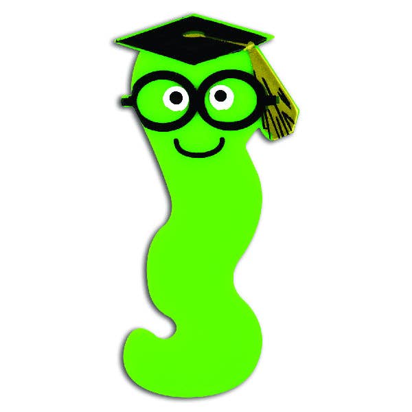 Bookworm Bookmarks - 12 Pack for wholesale by Kipp Brothers