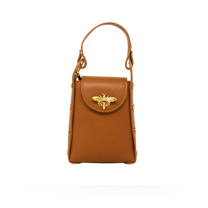 German Fuentes Handbags - Wholesale Crossbody Bag - Women's - GF1080 GENUINE ITALIAN LEATHER BUTTERFLY CLUTCH + CROSSBODY3