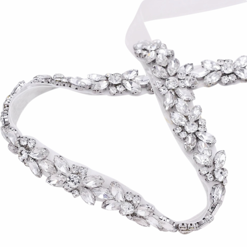 Athena Bridal Jewellery - Vente Ceinture – femme - CEINTURE DE MARIÉE EN CRISTAL BRILLANT - CEINTURE 444