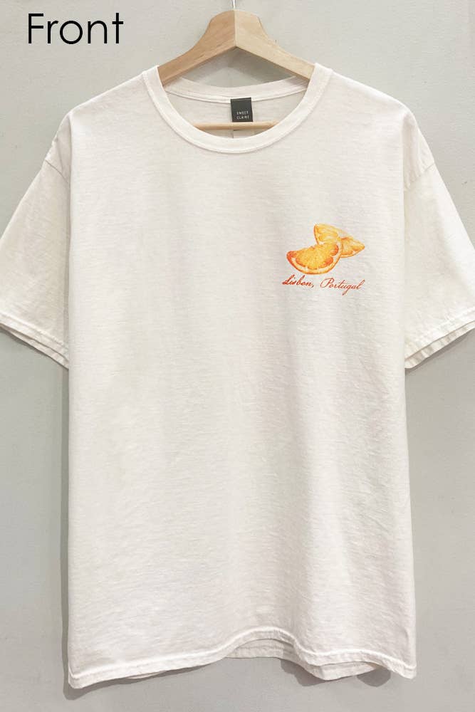 CREAM Lisbon Sardines Tee  for wholesale on Faire3