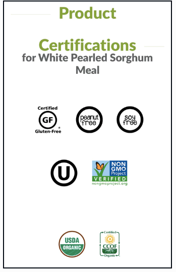 AHARA RASA - Venta al por mayor Harina - Harina de sorgo orgánico (Jowar)4