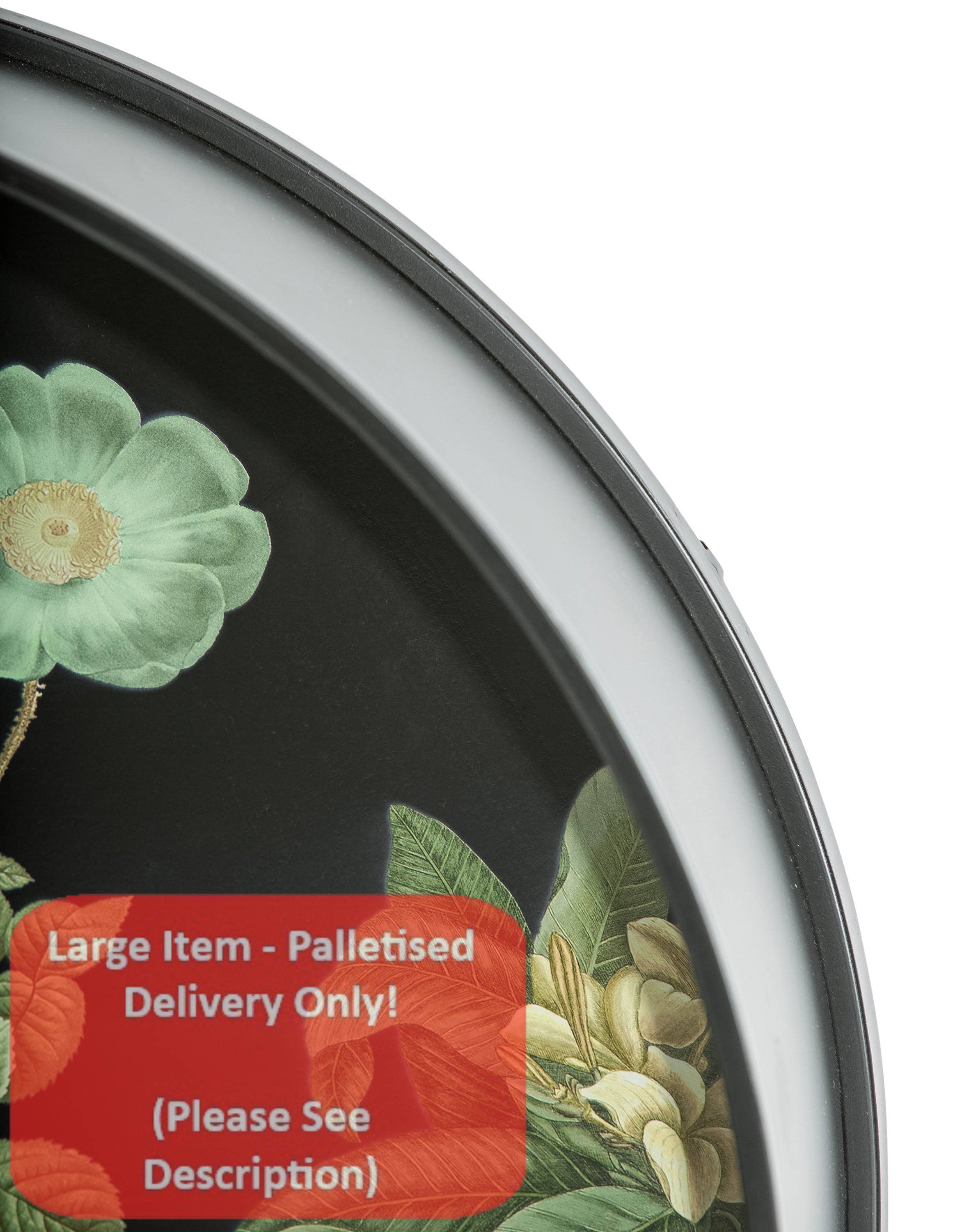 McGowan & Rutherford Ltd - Wholesale Wall Mounted Shelf - Black Floral Metal Wall Unit With Shelf1