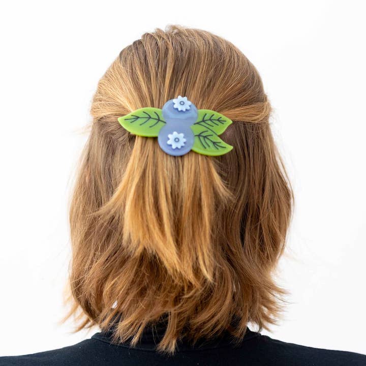 Jenny Lemons - Wholesale Barret - Dames - Bosbessen Franse barrette