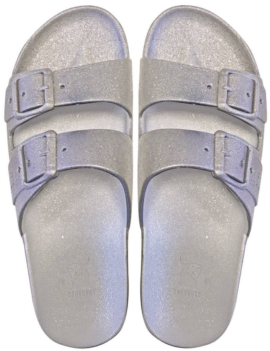 Cacatoès Carioca Glitters Grey Candy-scented Sandals-Women for wholesale on Faire0