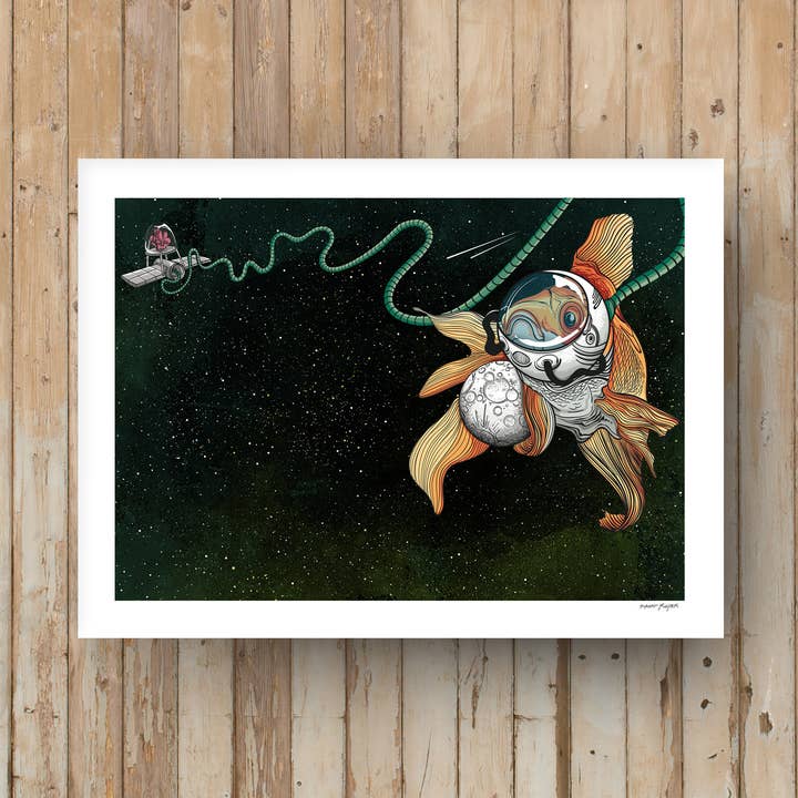 Weltraum-Goldfisch for wholesale by Atelier Robert Richter