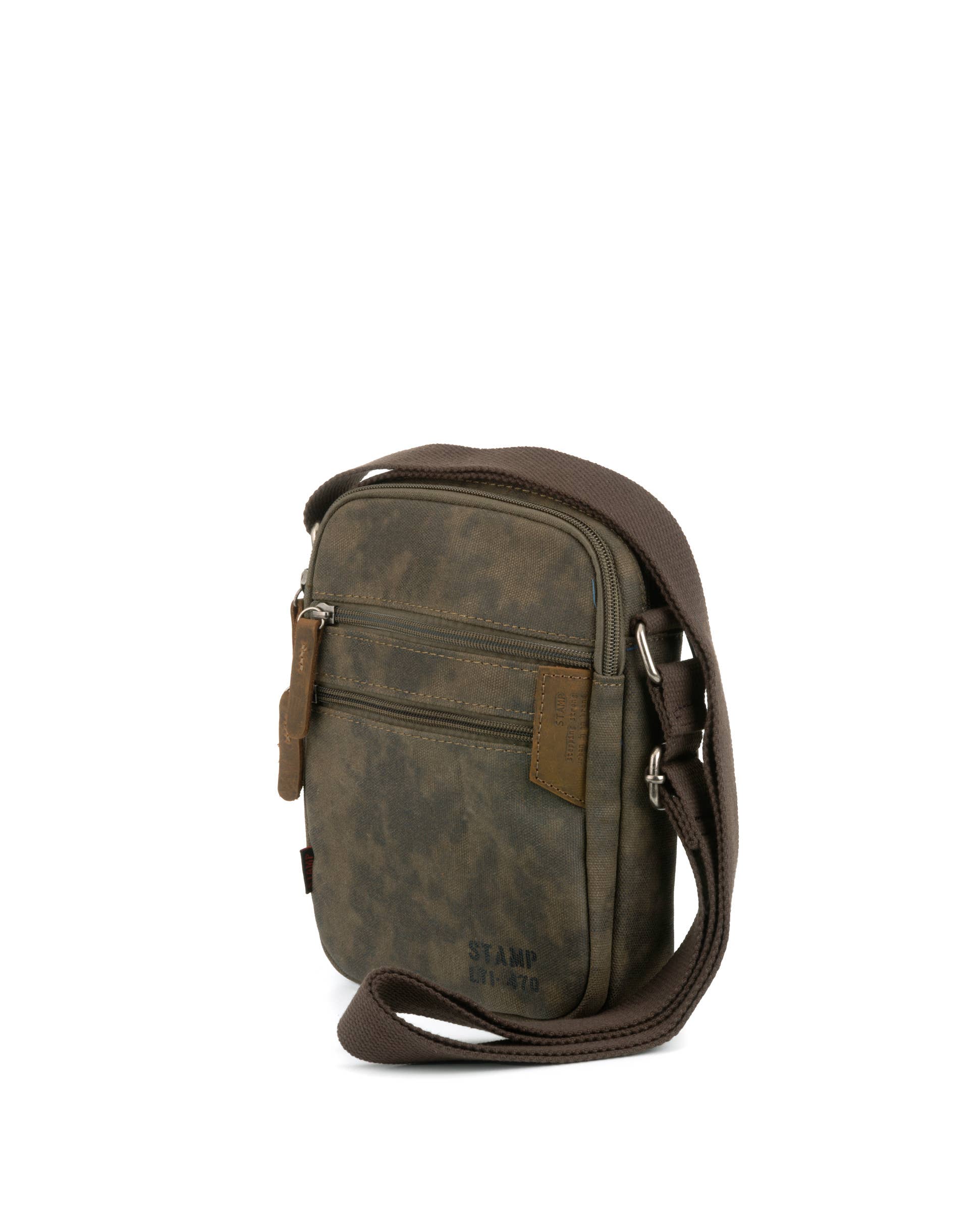 Bolso Bandolera Stamp St4732 Hombre En Lona Impermeable al por