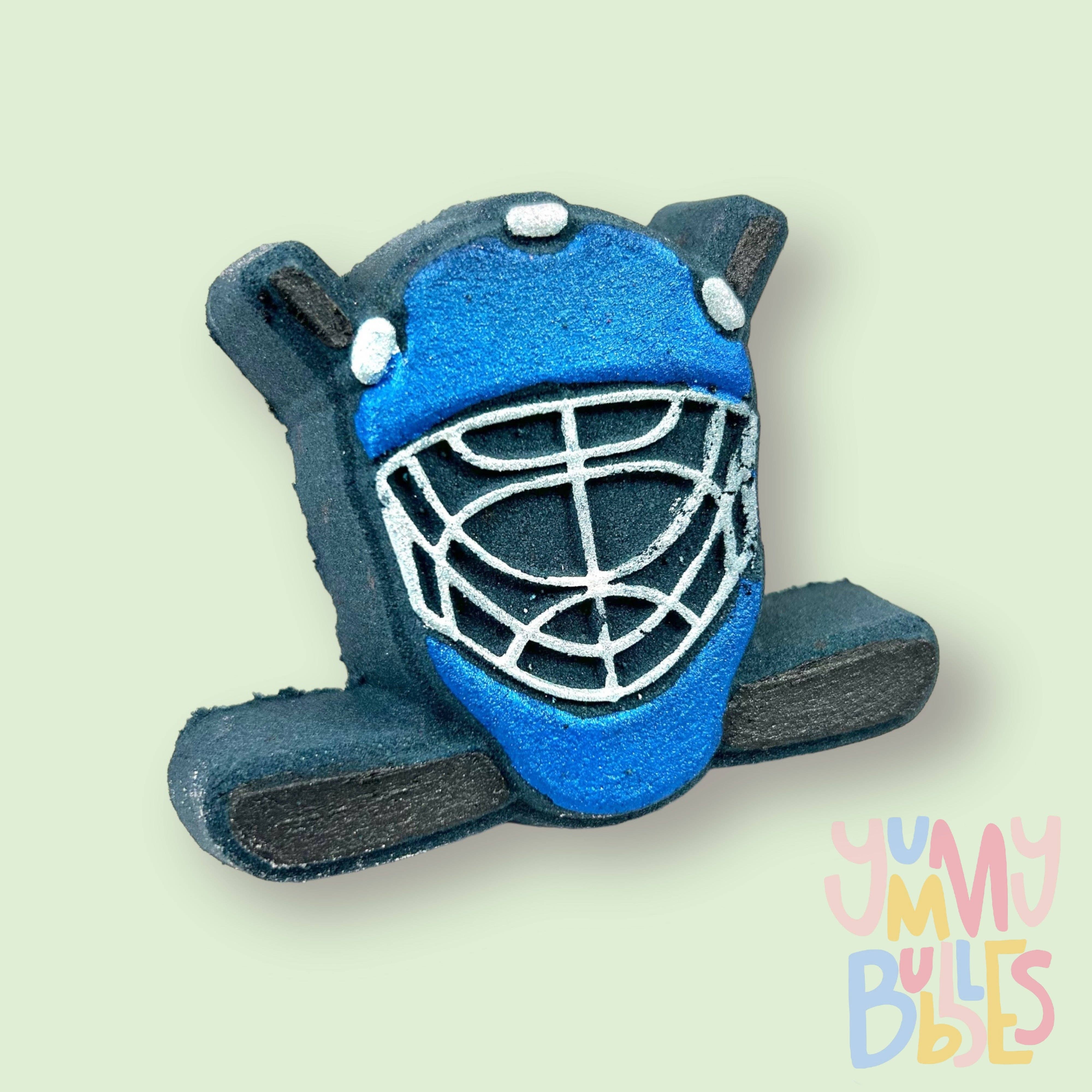 Yummy Bubbles - Wholesale Bath Bomb/Fizz - Bath Fizz - Hockey Blue - 120 g0
