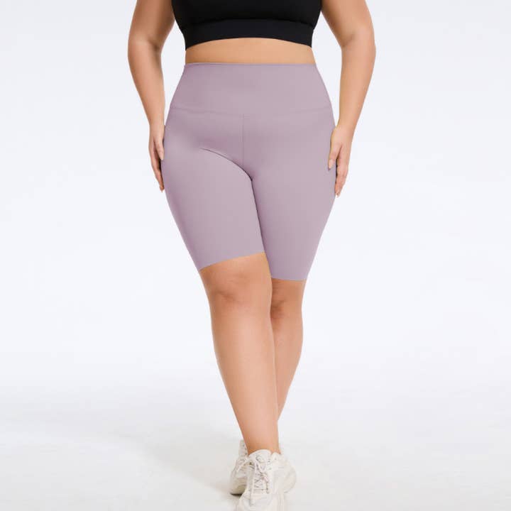 Sodalemon - Wholesale Sportkledingset - Dames - Plus size dames billenliftende yoga capri legging14