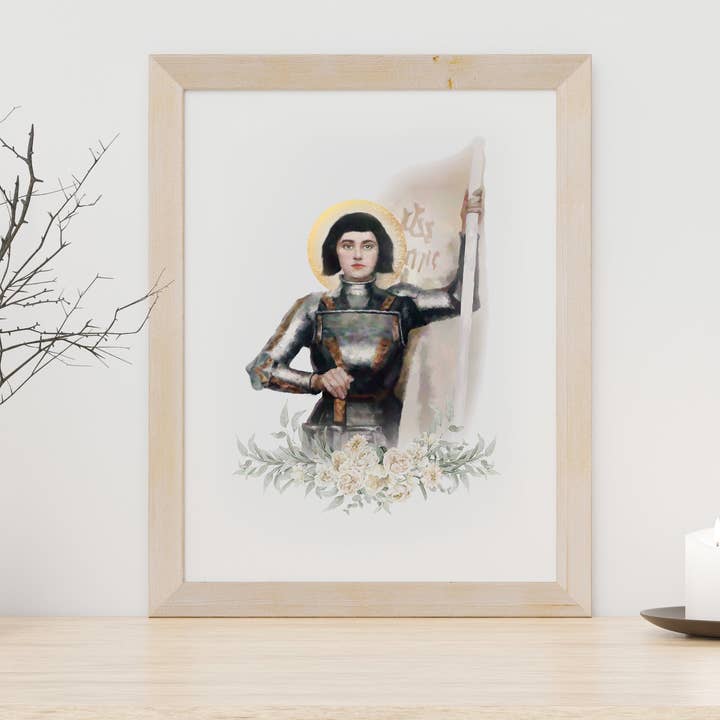 Raising Faith Prints - Wholesale Art Print - St. Joan of Arc Print