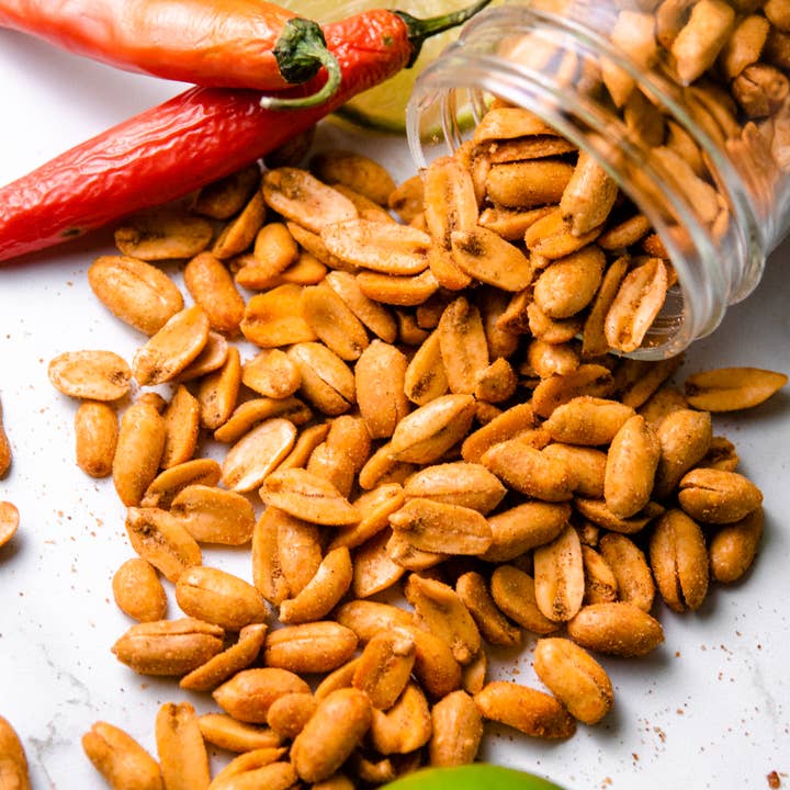 Ferris Coffee & Nut Co. - Wholesale Nuts - Kettle Cooked Chile Lime Peanuts 4.5 oz.4