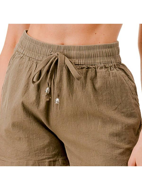 MIO WHOLESALE - Wholesale Pants - Women's - LINEN-02-PANTS LINEN DRAWSTRING PANTS1