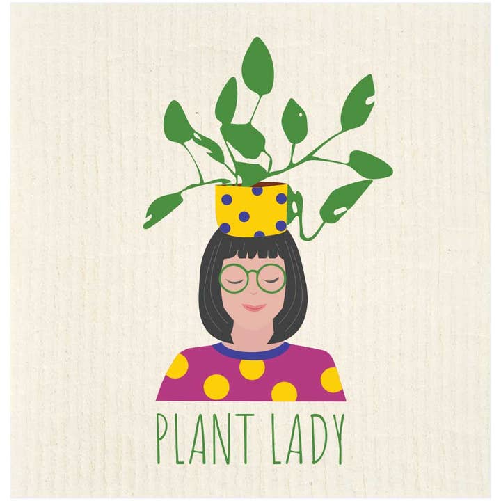 Potluck Press - Wholesale Theedoek/vaatdoek - Zweedse vaatdoek van Plant Lady