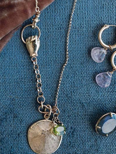 The Boss Charm Collector Necklace | 14k for wholesale by Wings Hawaii