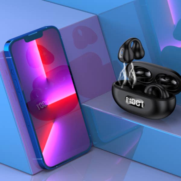 Showcase - Wholesale Airpod/Earbud Case - Men's - Sonic Vibes Clip-On Earbuds - Squeezable Earbuds