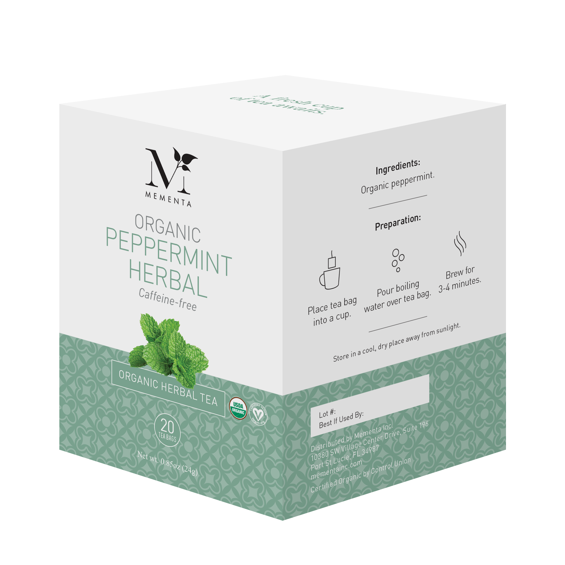 Mementa Inc. - Wholesale Tea bags - Organic Herbal and Black Teas8