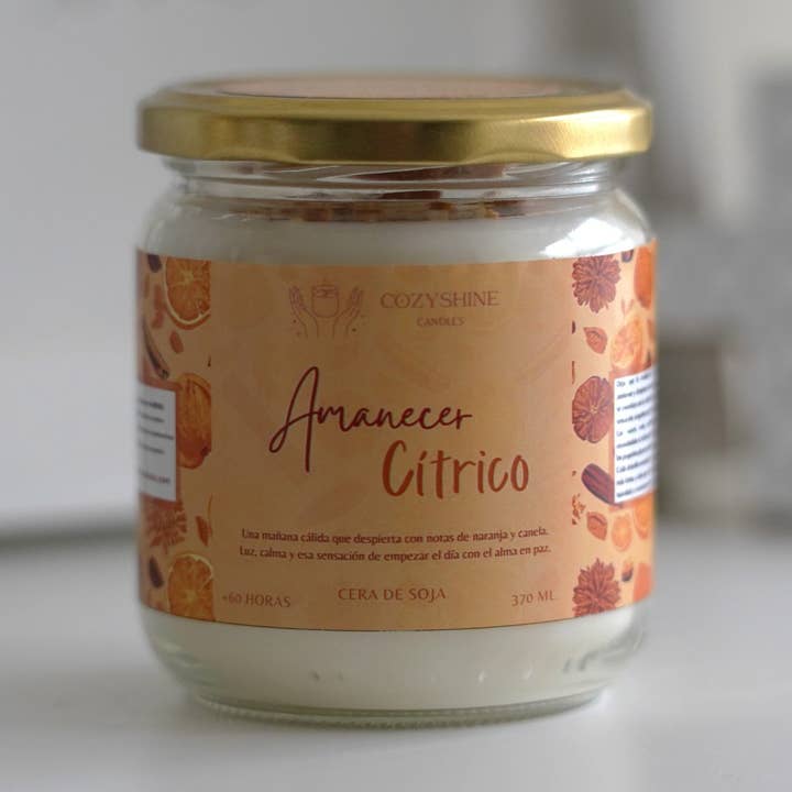 Vela Laranja, Canela e Madeira de Cedro - Amanhecer Cítrico por atacado de INZ Aragón S.Coop. Pequeña