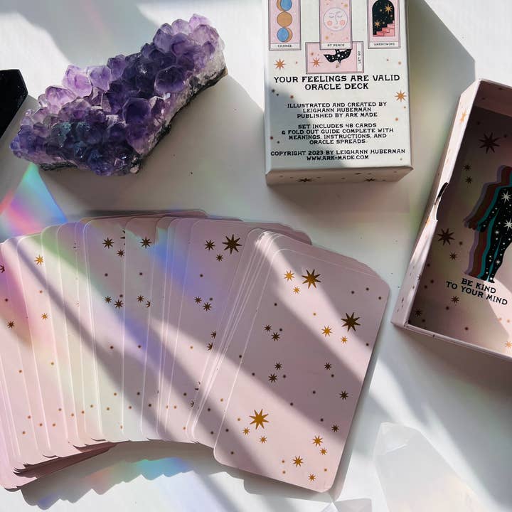 Ark Made - Wholesale Tarot Cards - Your Feelings Are Valid Oracle Deck