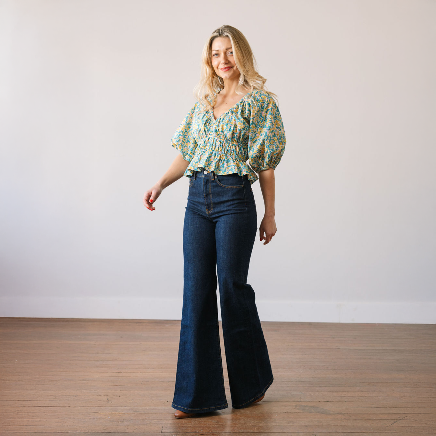 Sunshine Tienda - Wholesale Blouse - Dames - Paradise Floral Calypso Top3