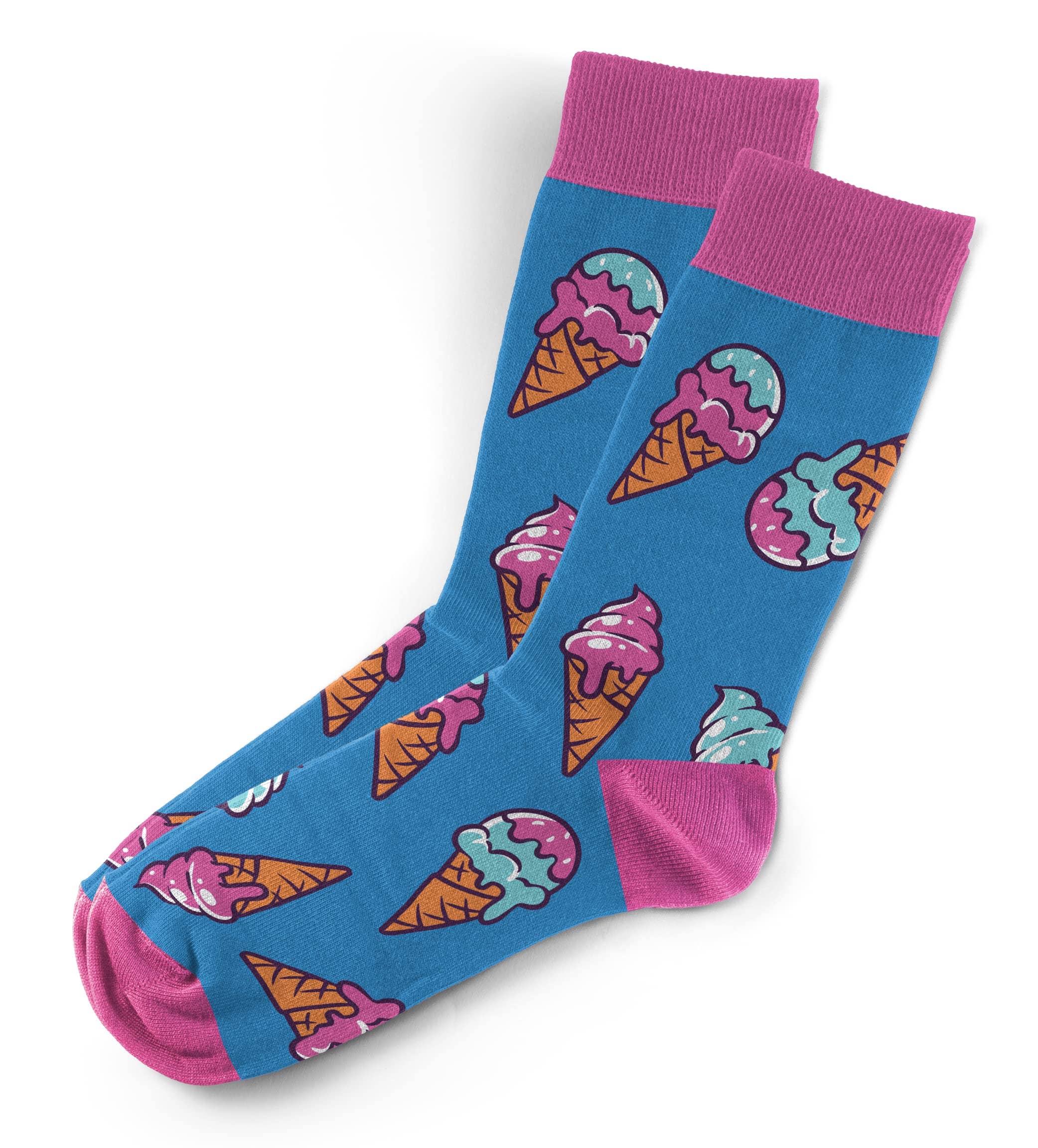 Smithco Distributing - Vente Chaussettes – unisexe - Chaussettes Sillies Food - Chaussettes fantaisie amusantes, chaussettes Cool Food7
