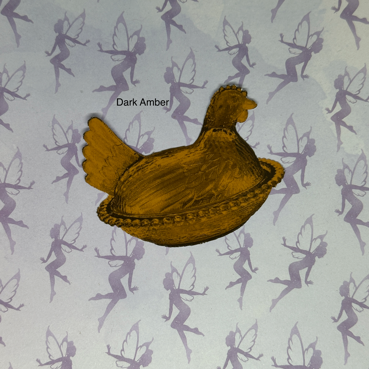 My Graphic Fairy Designs - Wholesale Sticker - Hen on Nest Sticker, Gold Collection2