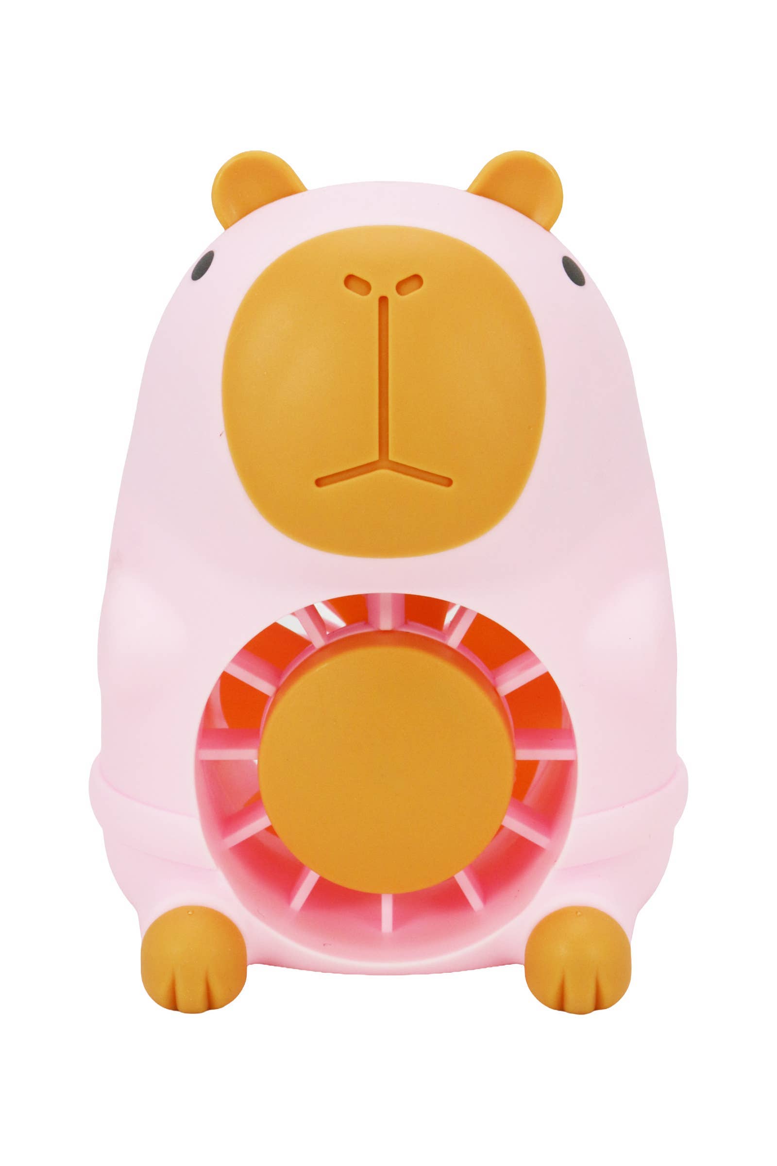 ASSORTED Capybara Rechargeable Mini Nightlight Desk Fan for wholesale on Faire6