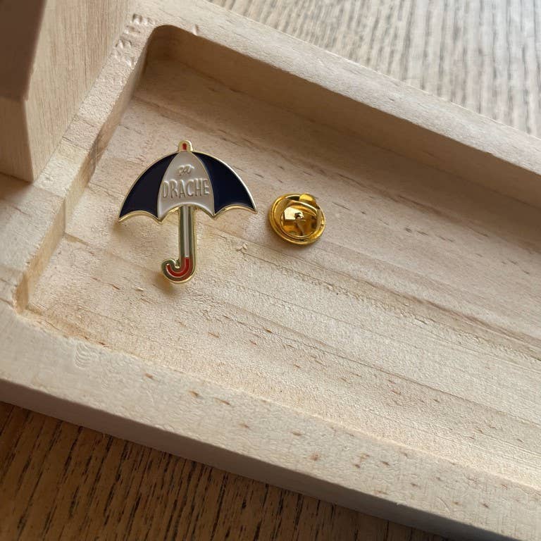 Madame la mouette – wholesale Nål och knapp för kavajslag – Draknålsnålar i förgyllt metall1