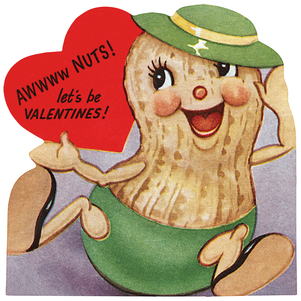 Laughing Elephant - Wholesale Valentine's Day Card - Retro Valentines - Valentines Packet3