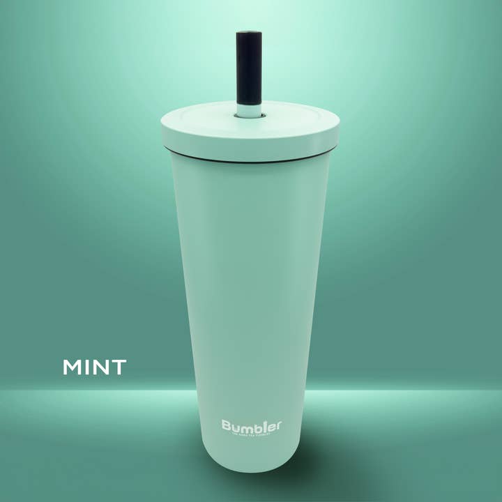 Mintfarvet rustfrit stål - Boba-tekrus for engroshandel hos Bumbler