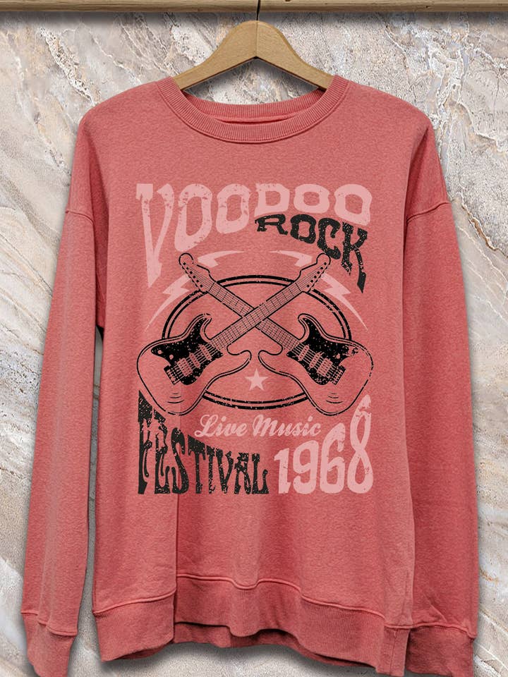SPT-SS-214_Voodoo Rock - Sweatshirt for wholesale by SP Tops, Inc.