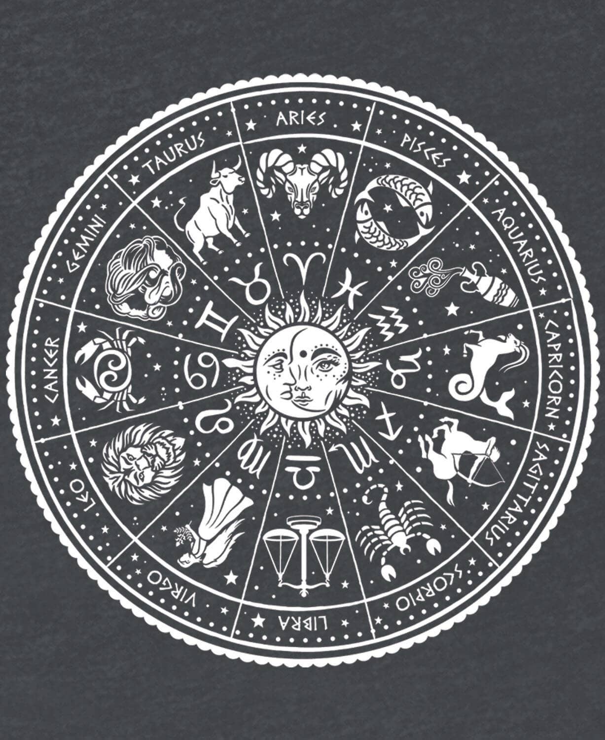 Soul Flower - Wholesale Screen Printed T-Shirt - Women's - Zodiac Slouch Top4