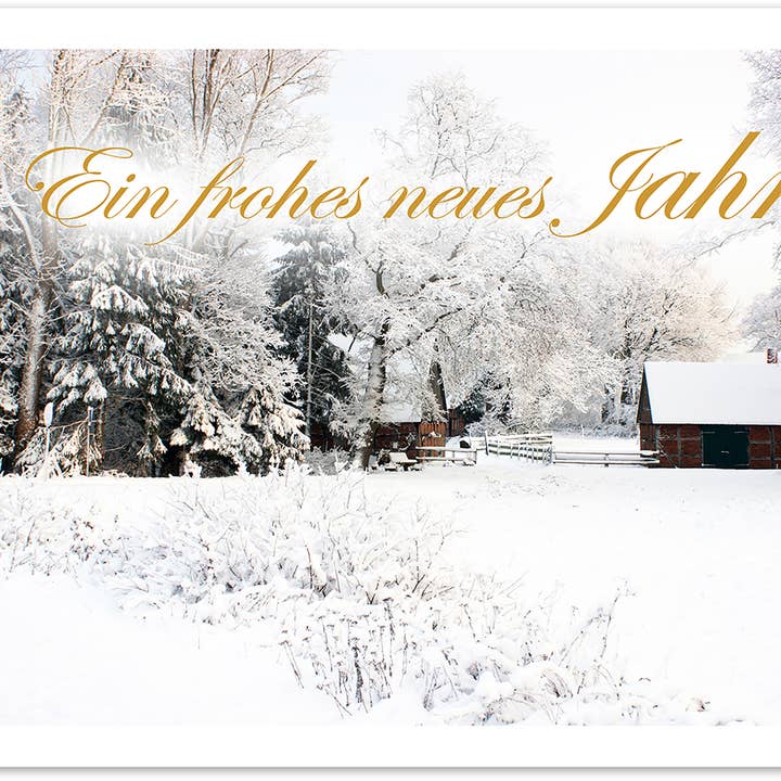 Ano novo/Cartão de cumprimento/239010 por atacado de Yabué