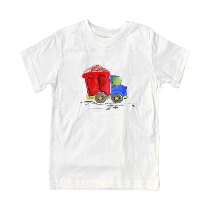 Cotton Tee Shirt 623 Dump Truck for wholesale by Designs By Beverly, LLC