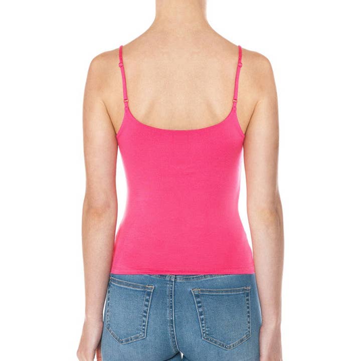 Timeless – wholesale Camisole – Women′s – SCOOP NECK DOUBLE LAYER CAMI TOP