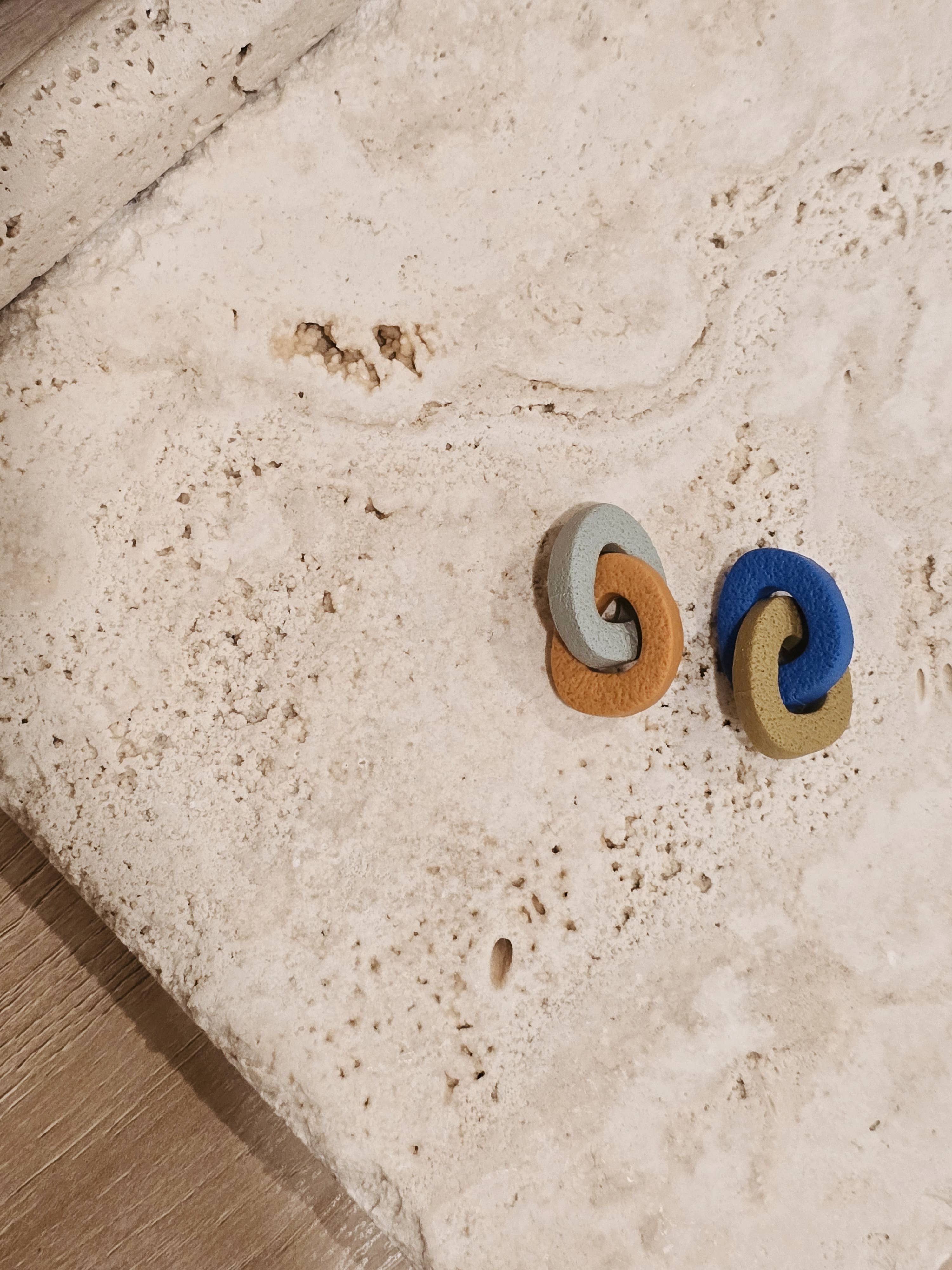 That Clay Girl Co. - Wholesale Dangle Earrings - Polymer Clay Earrings | Multicolored Earrings | Link Earring1