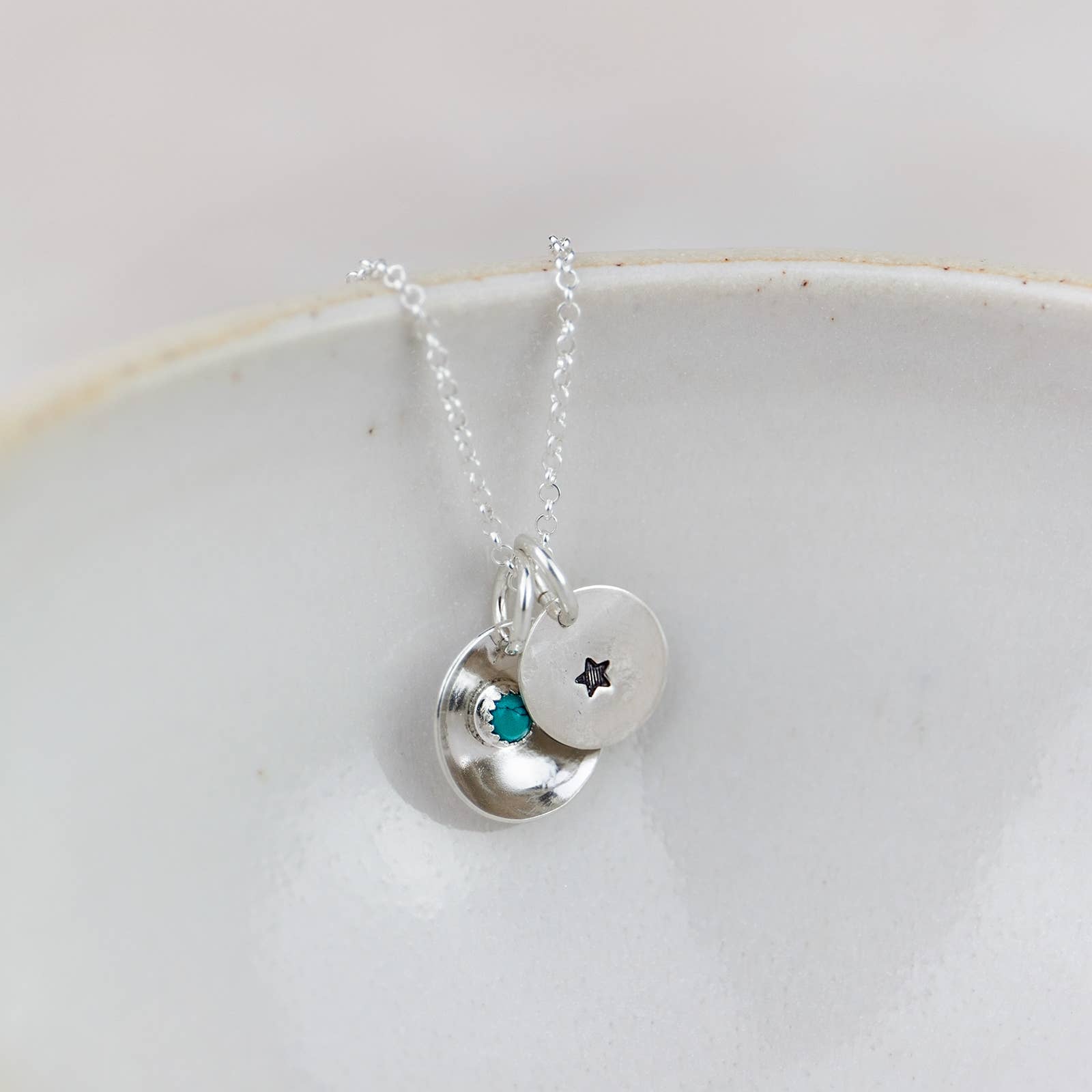 Lucy Kemp Jewellery - Wholesale Pendant/Charm Necklace - Sterling Silver Boho Pendant5