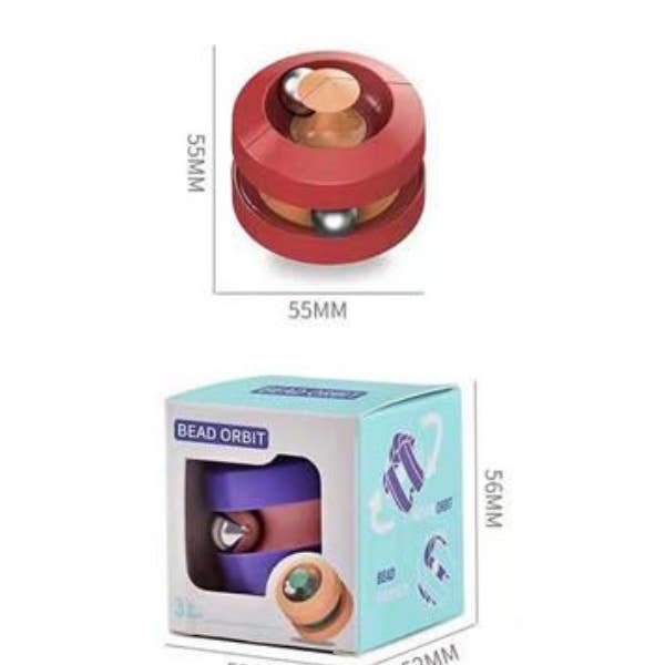 Cap Zone - Wholesale Fidget Toy - Kids - Orbiting Metal Bead Sensory Fidget Toy1