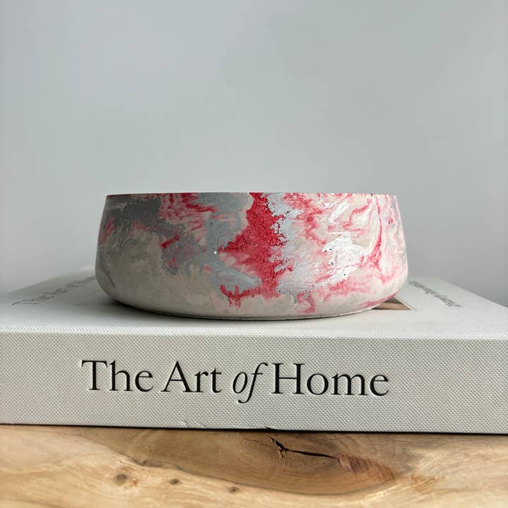 Fancy Concrete - Wholesale Christmas decoration - Daza - Decorative Concrete Bowl | Centerpiece Bowl 2