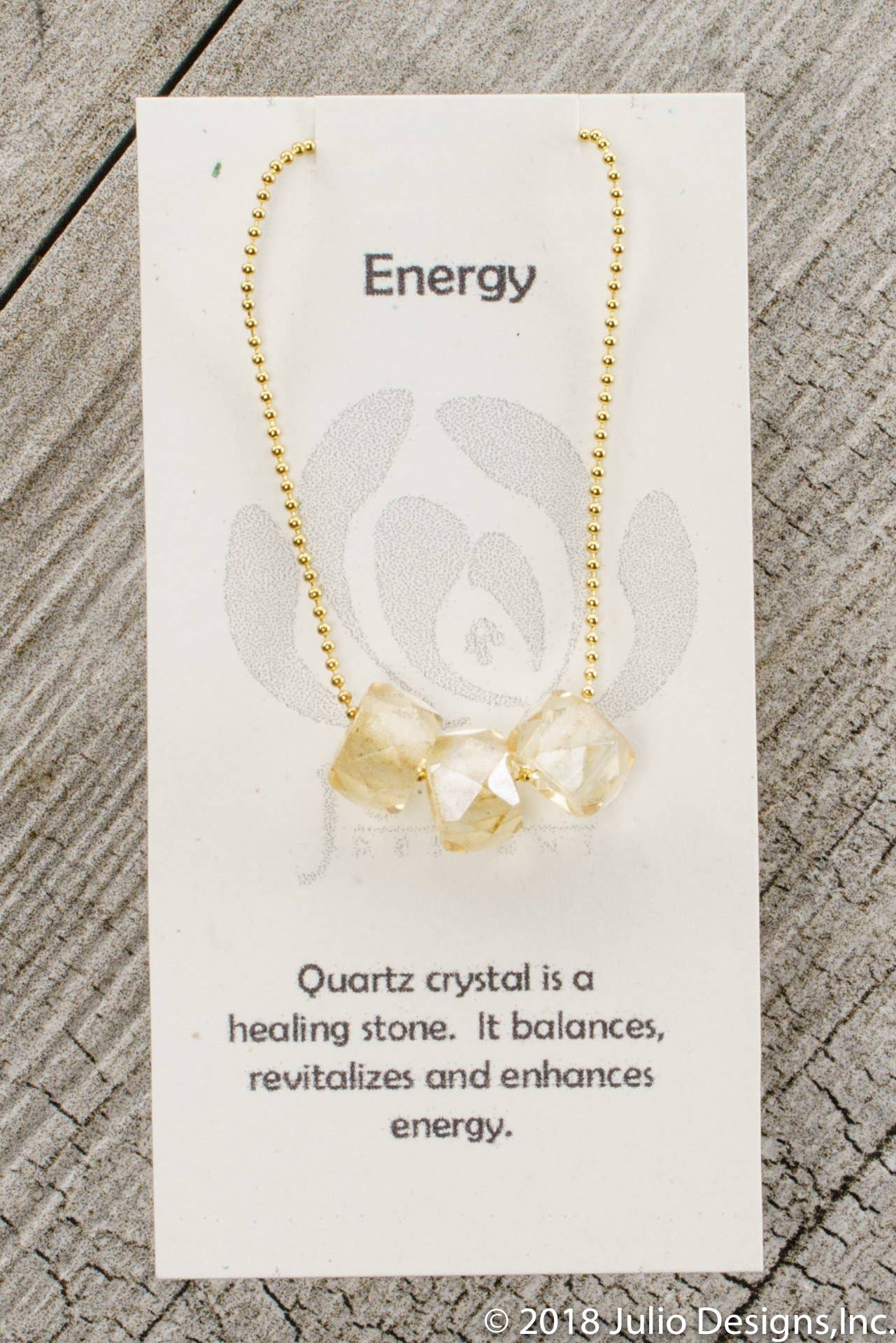 Julio Designs – Großhandel Kette mit Anhänger/Charm – Parfait-Halskette mit Edelstein, verpackt in einem Glasgefäß13